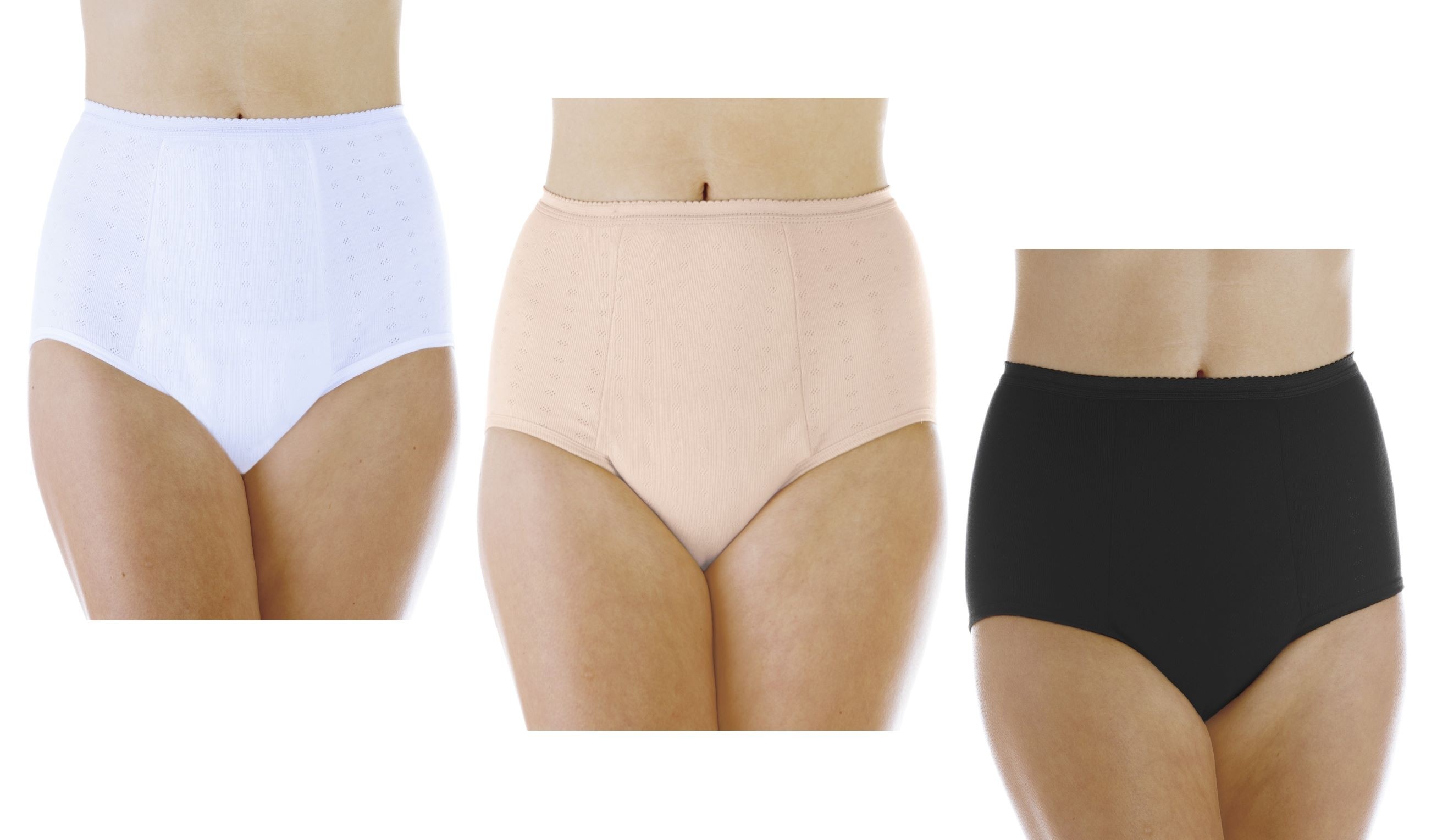 Wearever Women's Lovely Lace Incontinence Underwear, Regular Absorbency  Bladder Control Panties, Reusable Single Pair 