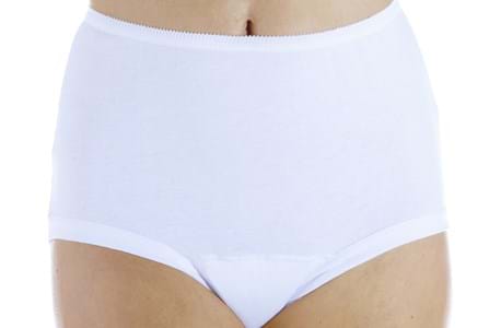 Wearever Men's Incontinence Underwear Open Fly Washable Briefs, Maximum  Absorbency Single Pair 